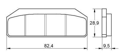Accossato AGPA137 Remblokken