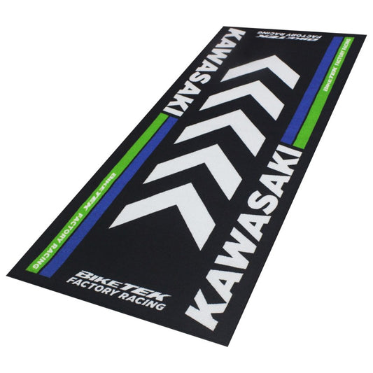 Biketek Pit/garagemat Kawasaki 190X80cm - variant 2