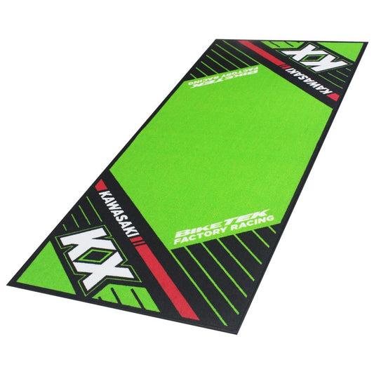 Biketek Pit/garagemat Kawasaki 190X80cm - variant 1