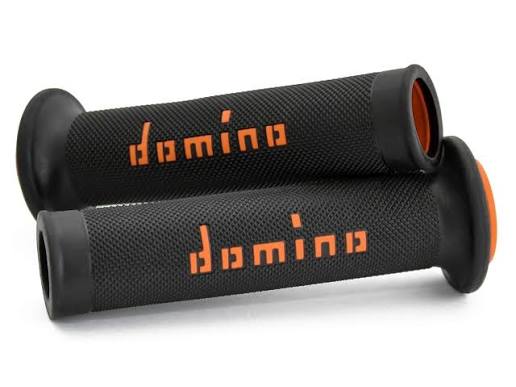 DOMINO A010 GRIP ROAD RACE BLACK/ORANGE