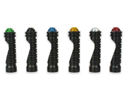 Milled footpeg end cap