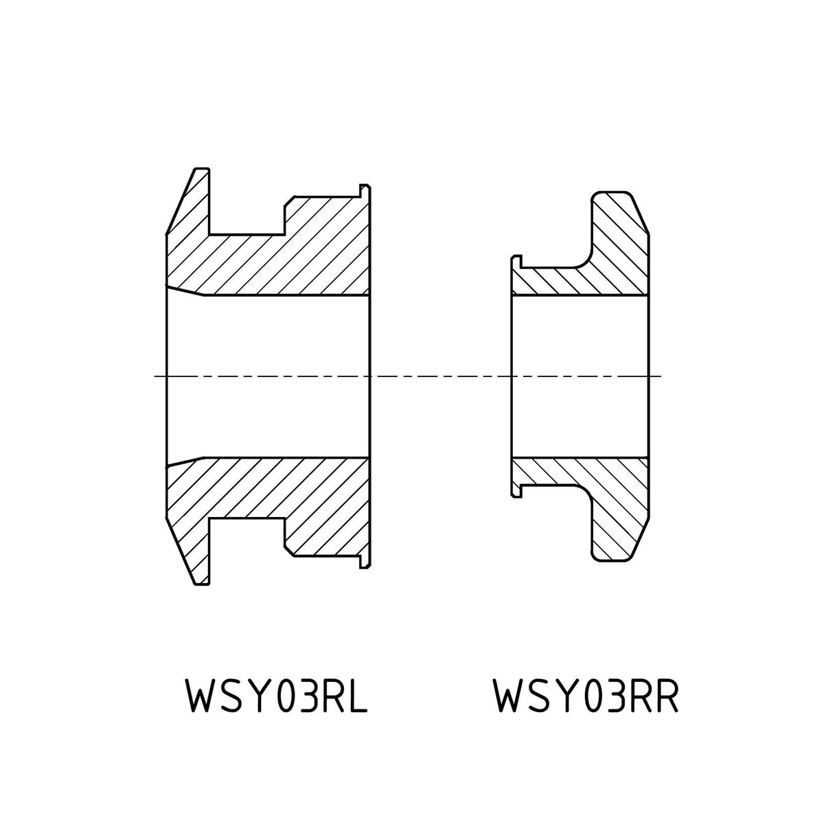 Captive wheel spacers Yamaha R3(15-25)